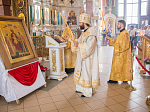 Глава Россошанской епархии совершил богослужение в Свято-Ильинском кафедральном соборе г. Россошь