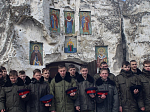 Кадеты, преподаватели и воспитатели Верхнемамомнского кадетского корпуса Матвея Платова посетили Костомаровскую обитель
