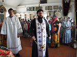 Паломники из Воронежской епархии посетили пгт Каменка