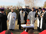 В селе Новопостояловка прошла церемония перезахоронения останков воинов Великой Отечественной войны