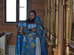 В день памяти Казанского образа верхнемамонцы помолились за праздничным богослужением и поздравили отца благочинного с днем рождения