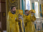 Богослужение в Неделю Всех Святых в Свято-Ильинском кафедральном соборе