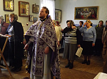 Иеромонах Тихон (Жданов) отслужил Божественную литургию и панихиду в селе Ольховатка