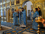 Архиерейское Богослужение в Сретенском храме г. Острогожска