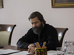 Преосвященнейший епископ Андрей возглавил работу Епархиального совета
