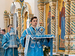 Митрополит Воронежский и Лискинский Сергий возглавил торжественное богослужение в храме в честь образа Богородицы "Всецарица"