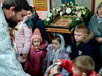 В храме Рождества Пресвятой Богородицы дети прихожан  славили рождение Христа