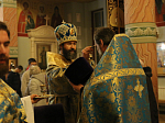 Архипастырь совершил Всенощное бдение в Ильинском кафедральном соборе