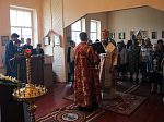 Преосвященнейший епископ Андрей посетил с. Евстратовка и с. Старая Калитва