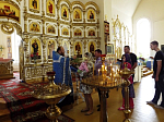 Протоиерей Сергий Чибисов совершил молебен перед Федоровской иконой Божией Матери
