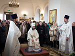 Великое освящение реконструированного храма Богоявления Господня в с. Сухой Донец и освящение куполов строящегося храма Архангела Михаила в с.Пасека