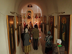 Воскресное богослужение в Белогорском монастыре