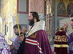 27 сентября вечернее богослужение совершил епископ Россошанский и Острогожский Андрей