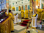 Архиерейское богослужение в Свято-Ильинском кафедральном соборе г. Россоши