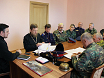 В Россоши представители епархии и казачества обсудили вопросы проведения Ильинского казачьего Крестного хода