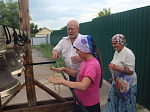В Иоанно-Богословском храме с. Гороховка совершили освящение колокола