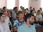 В Епархиальном управлении в рамках дня трезвости собрались учащиеся россошанских колледжей