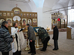 В Верхнем Мамоне, Русской Журавке и Мамоновке отслужили молебены на гражданское новолетие