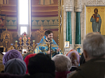 Праздничная Божественная литургия в кафедральном соборе г. Россошь