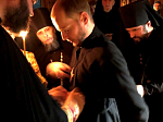 В Белогорском монастыре отец игумен совершил монашеский постриг насельника обители