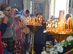 В Рождество Пресвятой Богородицы епископ Россошанский и Острогожский Андрей совершил Божественную литургию в главном храме епархии