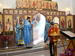 Соборное богослужение в Никольском храме Павловского благочиния