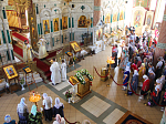 Праздник Преображения встретили в Ильинском соборе