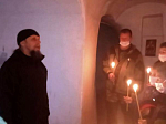 Воспитанники Платова казачьего кадетского корпуса побывали в Белогорском епархиальном монастыре