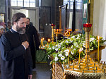 Глава Россошанской епархии молился за богослужением в Александро-Невском храме г. Россошь