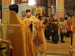 Архиерейское богослужение в канун дня памяти ап. Андрея Первозванного