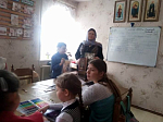 В Воскресной школе Казанского храма прошёл урок, посвящённый православной книге