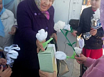 Воспитанники Воскресной школы Казанского храма поучаствовали в акции "Белый цветок"