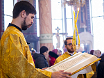 Архипастырь совершил Божественную литургию в Ильинском кафедральном соборе