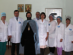 Преосвященнейший Андрей, епископ Россошанский и Острогожский, посетил родильные дома г. Россоши и пгт. Ольховатка