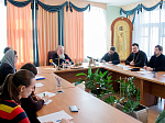 В воронежском Епархиальном управлении состоялась пресс-конференция, посвященная Дню православной книги