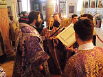 Всенощное бдение архиерейским чином совершено в Свято-Ильинском кафедральном соборе