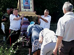 Калачеевцы помолились епархиальной святыне