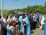 Пройдя половину пути, крестоходцы дошли до Павловского района