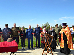 Духовенство благочиния приняло участие в митинге, посвященном перезахоронению останков воинов, погибших в войсковой операции «Малый Сатурн»