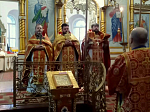 В благочинии соборно вознесли молитвы о Святейшем Патриархе Кирилле в день его 75-летия