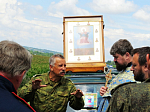 Продолжилось пребывание Ильинского казачьего крестного хода в Калачеевском районе