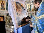 Секретарь Россошанской епархии совершил литургию в кафедральном соборе