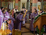 27 сентября вечернее богослужение совершил епископ Россошанский и Острогожский Андрей