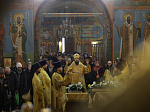 Епископ Дионисий совершил Литургию на древнегреческом языке в Успенском храме Воронежской духовной семинарии