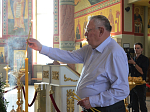 Губернатор Воронежской области посетил Храмовый комплекс Россоши