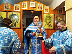 В Благовещение в Лозовом совершили праздничные богослужения