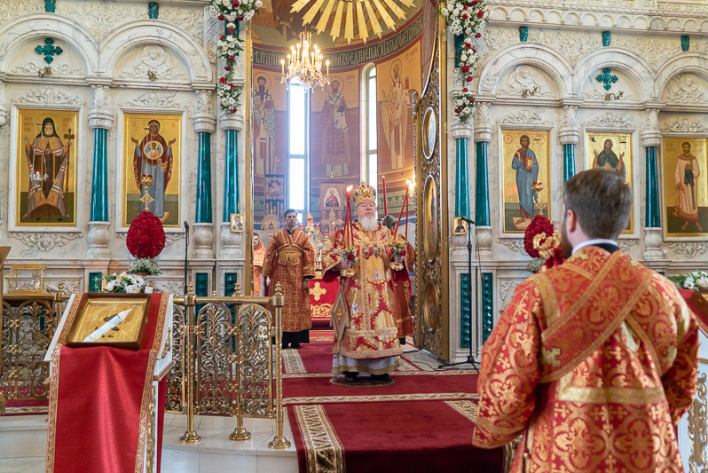 Глава Воронежской митрополии совершил архипастырский визит в Россошанскую епархию