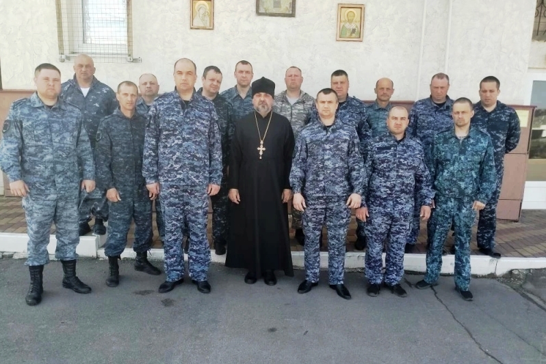 Священнослужитель провел встречу с сотрудниками полиции