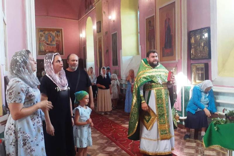 В селе Пришиб Калачеевского района отметили престольный праздник