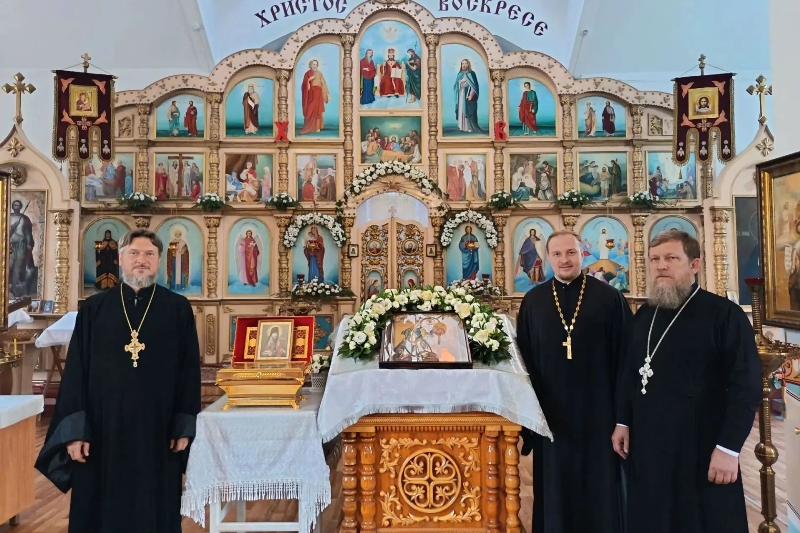 В храме Преображения Господня села Заболотовка торжественно отметили престольный праздник